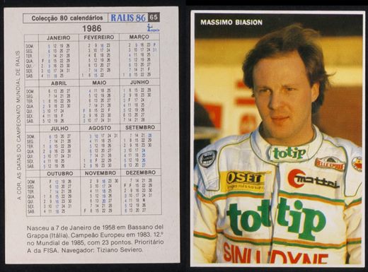 Ralis 86 - 65 1986