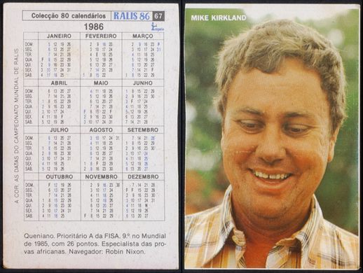 Ralis 86 - 67 1986