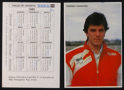 Ralis 86 - 74 1986