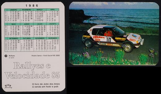 Rallyes e Velocidade 85 02 1986