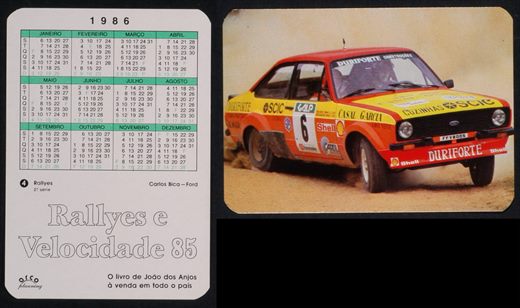 Rallyes e Velocidade 85 04 1986