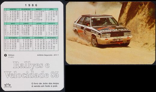 Rallyes e Velocidade 85 05 1986