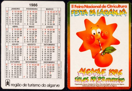 Regiao de Turismo do Algarve - Festa da Laranja 1986