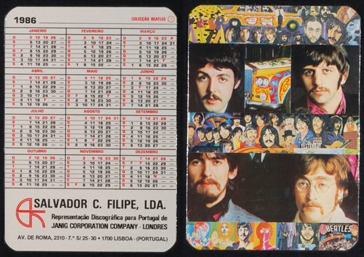 Salvador C. Filipe - Coleccao Beatles 07 1986