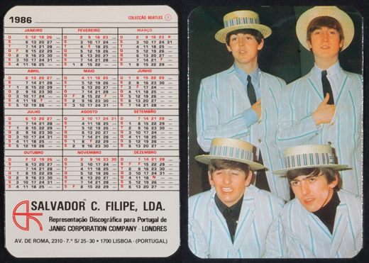 Salvador C. Filipe - Coleccao Beatles 08 1986
