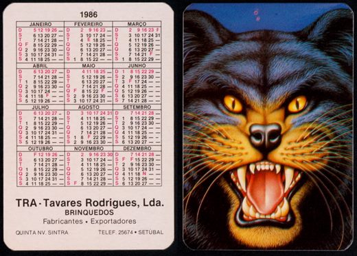 TRA - Tavares Rodrigues 07 1986