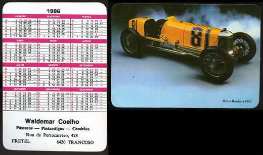Waldemar Coelho - Carros antigos 08 1986