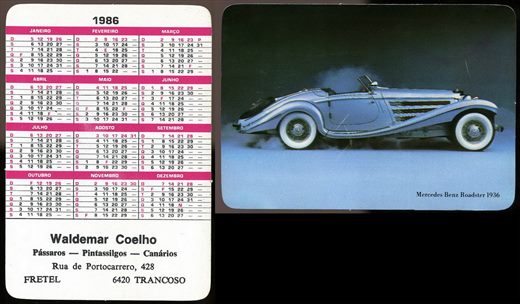 Waldemar Coelho - Carros antigos 11 1986