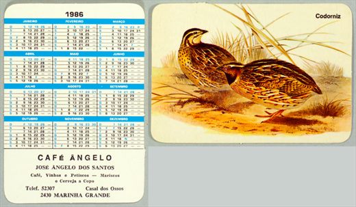 Cafe Angelo - Codorniz 1986