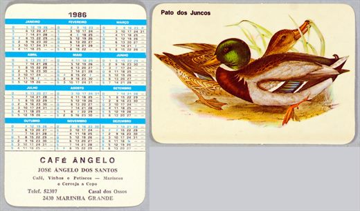 Cafe Angelo - Pato dos Juncos 1986