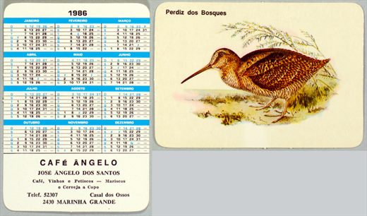 Cafe Angelo - Perdiz dos Bosques 1986