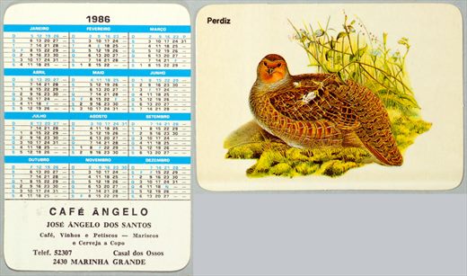 Cafe Angelo - Perdiz 1986