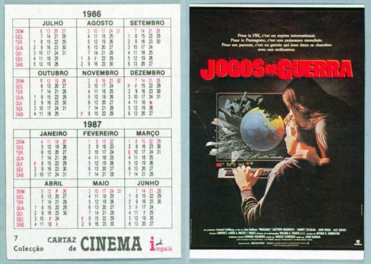 Cartaz de Cinema Impala 07 1986