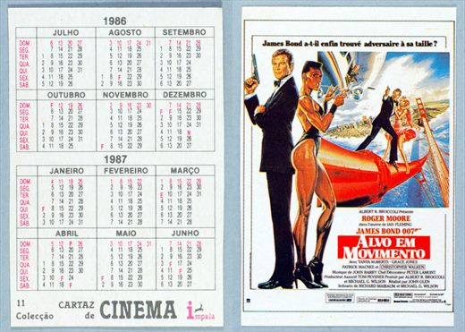 Cartaz de Cinema Impala 11 1986