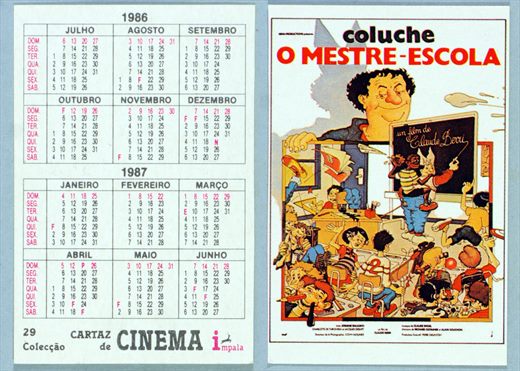Cartaz de Cinema Impala 29 1986