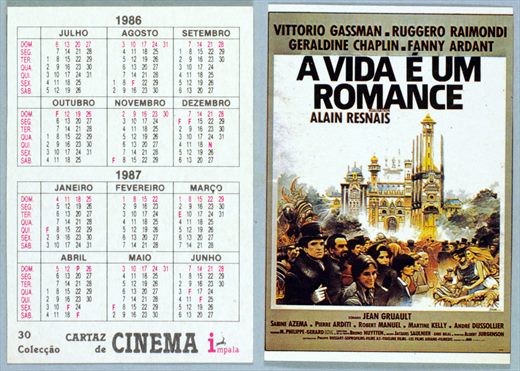 Cartaz de Cinema Impala 30 1986