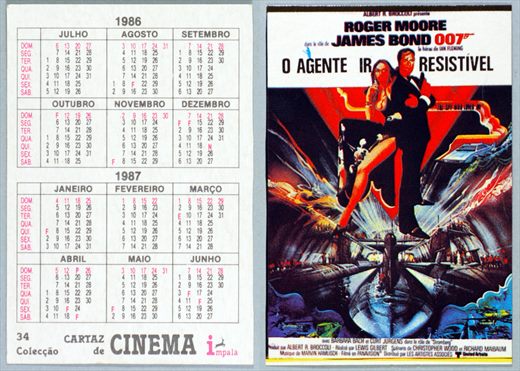 Cartaz de Cinema Impala 34 1986