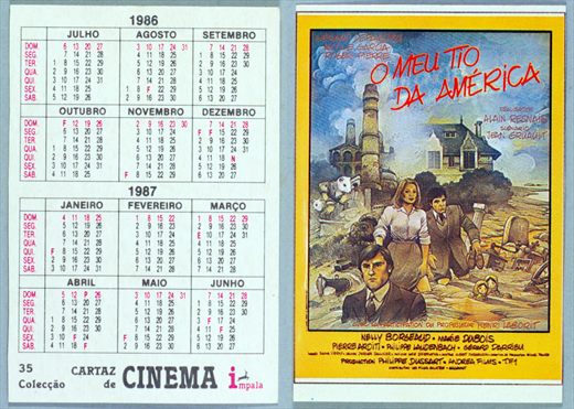 Cartaz de Cinema Impala 35 1986