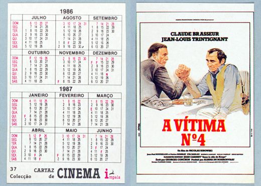 Cartaz de Cinema Impala 37 1986