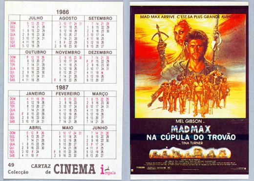 Cartaz de Cinema Impala 49 1986