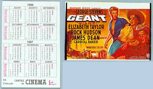 Cartaz de Cinema Impala 55 1986