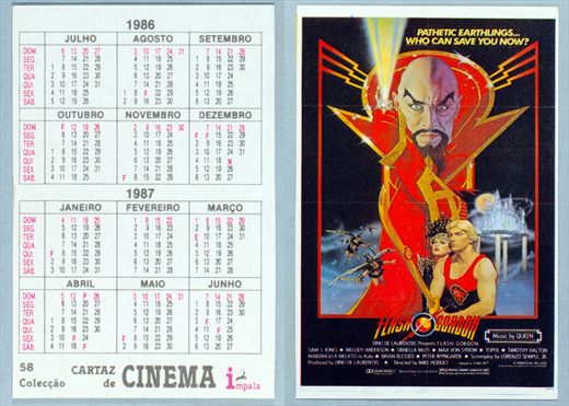 Cartaz de Cinema Impala 58 1986