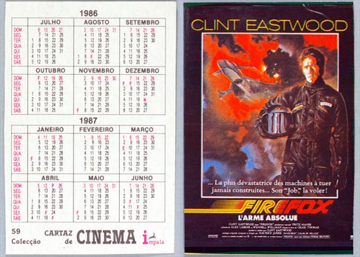 Cartaz de Cinema Impala 59 1986