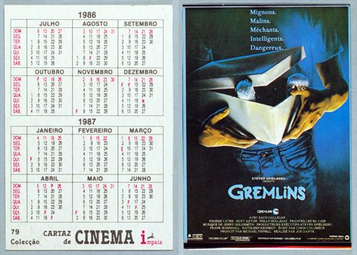Cartaz de Cinema Impala 79 1986