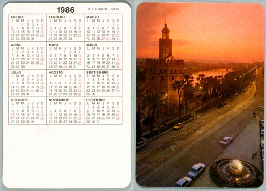 Espanha-Sevilha 1986