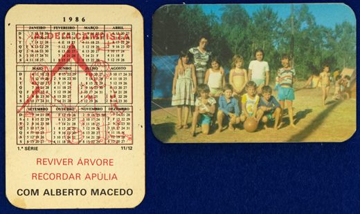 Aldeia Campista com Alberto Macedo 1a. serie 11-12 1986