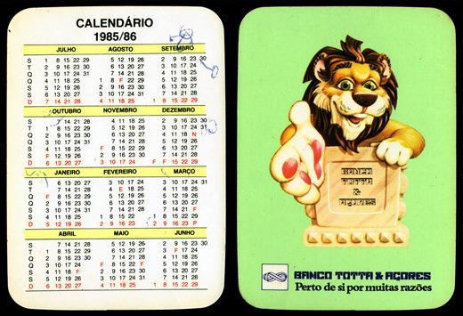Banco Totta e Acores 1985-1986