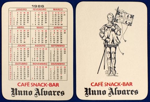 Cafe Snack-bar Nuno Alvares 1986