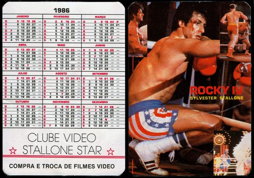 Clube de Video Stallone Star 01 1986