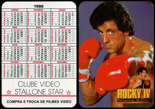 Clube de Video Stallone Star 02 1986