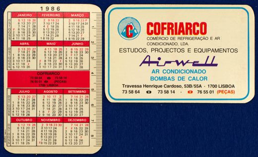 Cofriarco - Airwell 1986