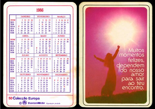 Coleccao Europa 50 1986