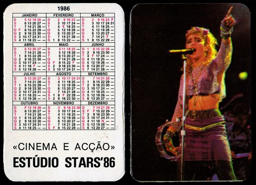 Estudio Stars'86 - Cinema e Accao 1986