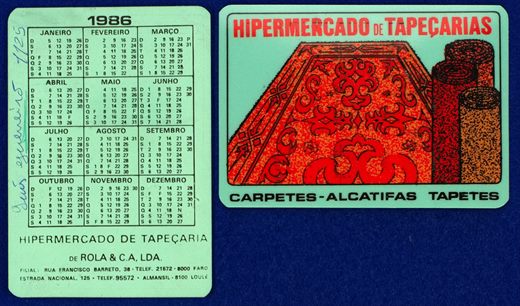 Hipermercado de Tapecaria de Rola e Ca 1986