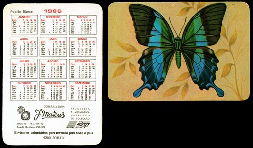 J. Mateus - Borbuletas 02 1986