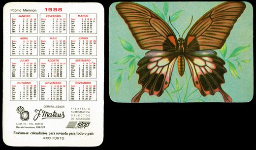 J. Mateus - Borbuletas 03 1986
