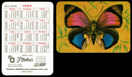J. Mateus - Borbuletas 07 1986