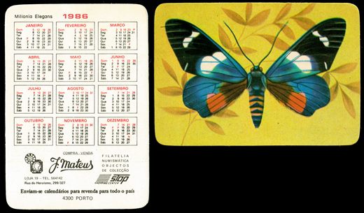 J. Mateus - Borbuletas 13 1986