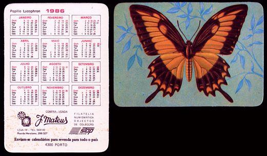 J. Mateus - Borbuletas 16 1986