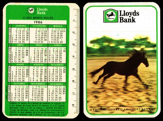 Lloyds Bank 1986