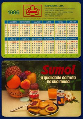 Refrigor - Sumol 1986