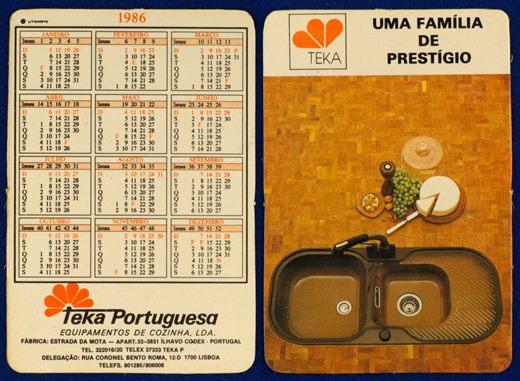 Teka Portuguesa 1986