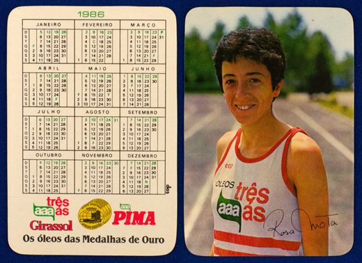 Tres as - Rosa Mota 1986