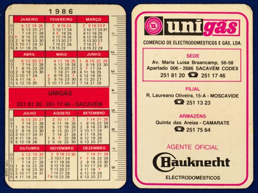 Unigas - Bauknecht 1986