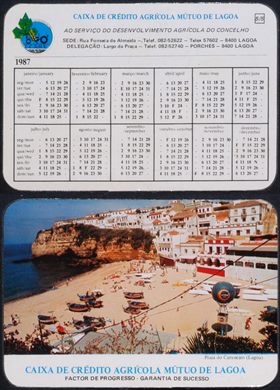 Caixa de Credito Agricola Mutuo de Lagoa 01 1987