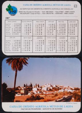 Caixa de Credito Agricola Mutuo de Lagoa 02 1987